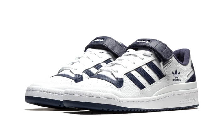 Adidas Forum Low White Navy - Sneak
