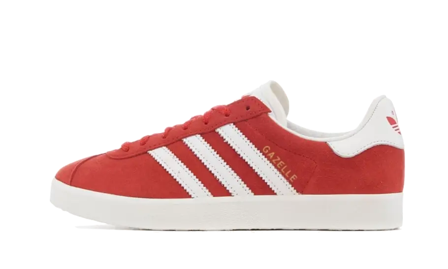 Adidas Gazelle 85 Better Scarlet, Better Scarlet/Footwear White/Gold Metallic (IG0455)