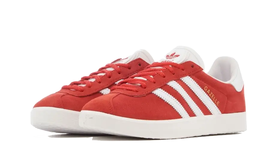 Adidas Gazelle 85 Better Scarlet, Better Scarlet/Footwear White/Gold Metallic (IG0455)