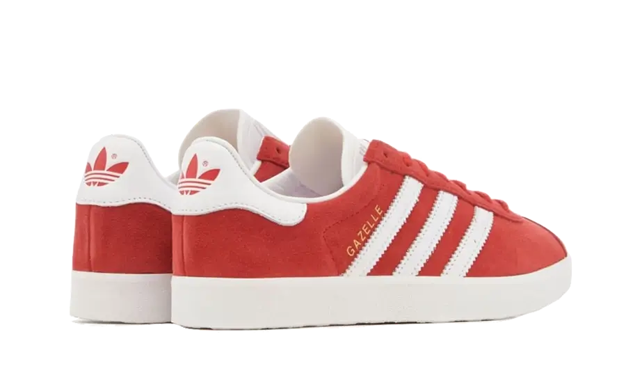 Adidas Gazelle 85 Better Scarlet, Better Scarlet/Footwear White/Gold Metallic (IG0455)