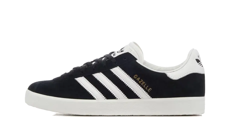 Adidas Gazelle 85 Core Black Cloud White, Core Black/Cloud White/Gold Metallic (IE2166)