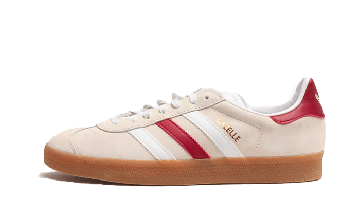 Adidas Gazelle Aluminum Collegiate Burgundy, Aluminium/Cloud White/Collegiate Burgundy (IG0672)