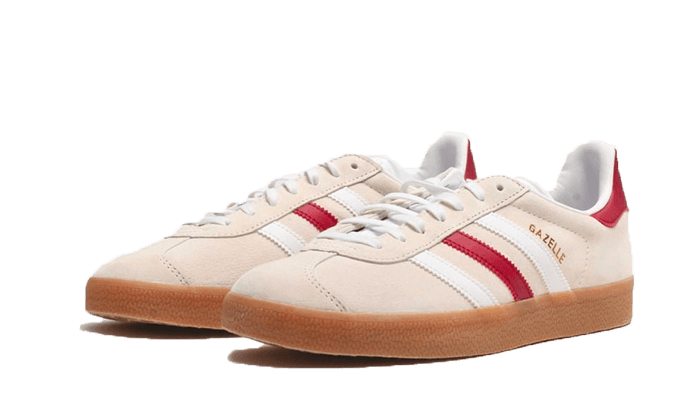 Adidas Gazelle Aluminum Collegiate Burgundy, Aluminium/Cloud White/Collegiate Burgundy (IG0672)