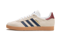 Adidas Gazelle Beige Dark Blue Collegiate Burgundy