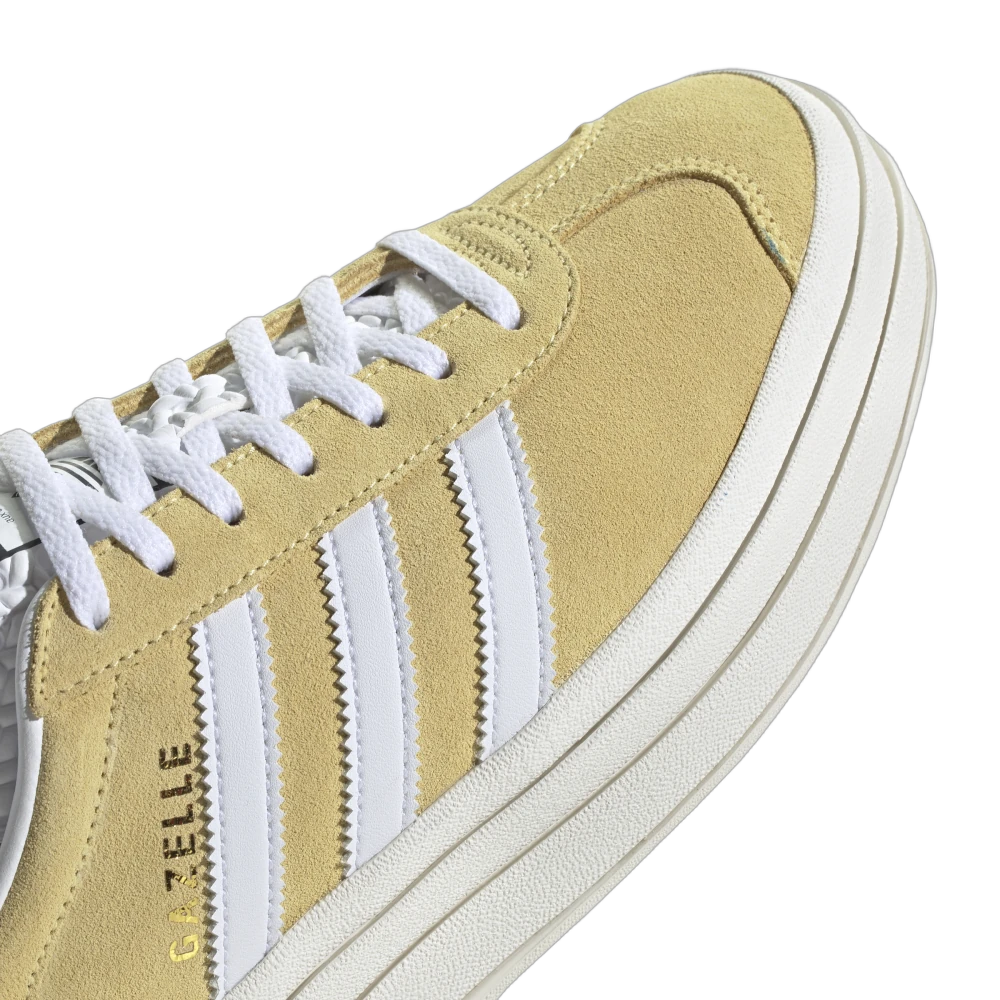 Adidas Gazelle Bold Almost Yellow, Almost Yellow/Cloud White/Legend Ink (HQ6891)