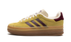 Adidas Gazelle Bold Almost Yellow Maroon