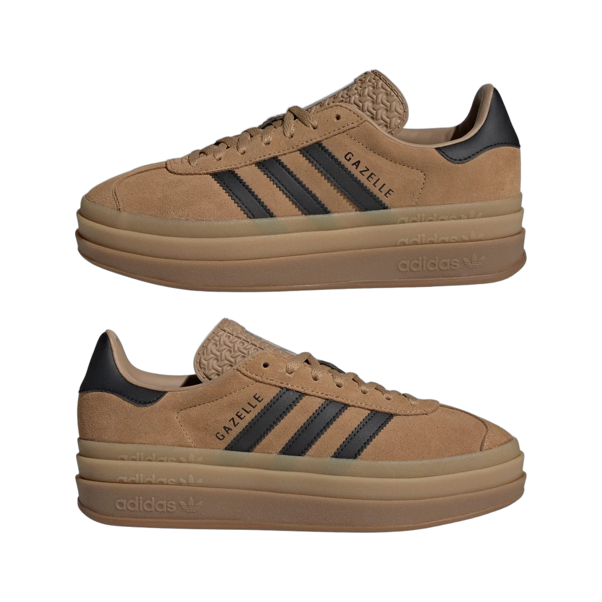 Adidas Gazelle Bold Cardboard Black Gum