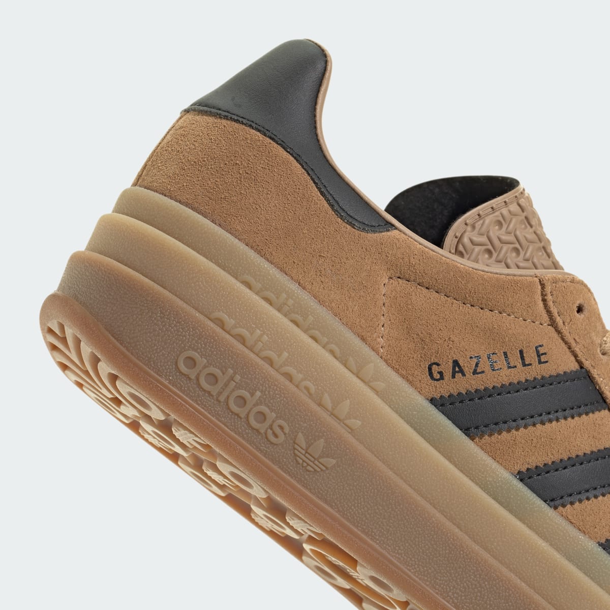 Adidas Gazelle Bold Cardboard Black Gum