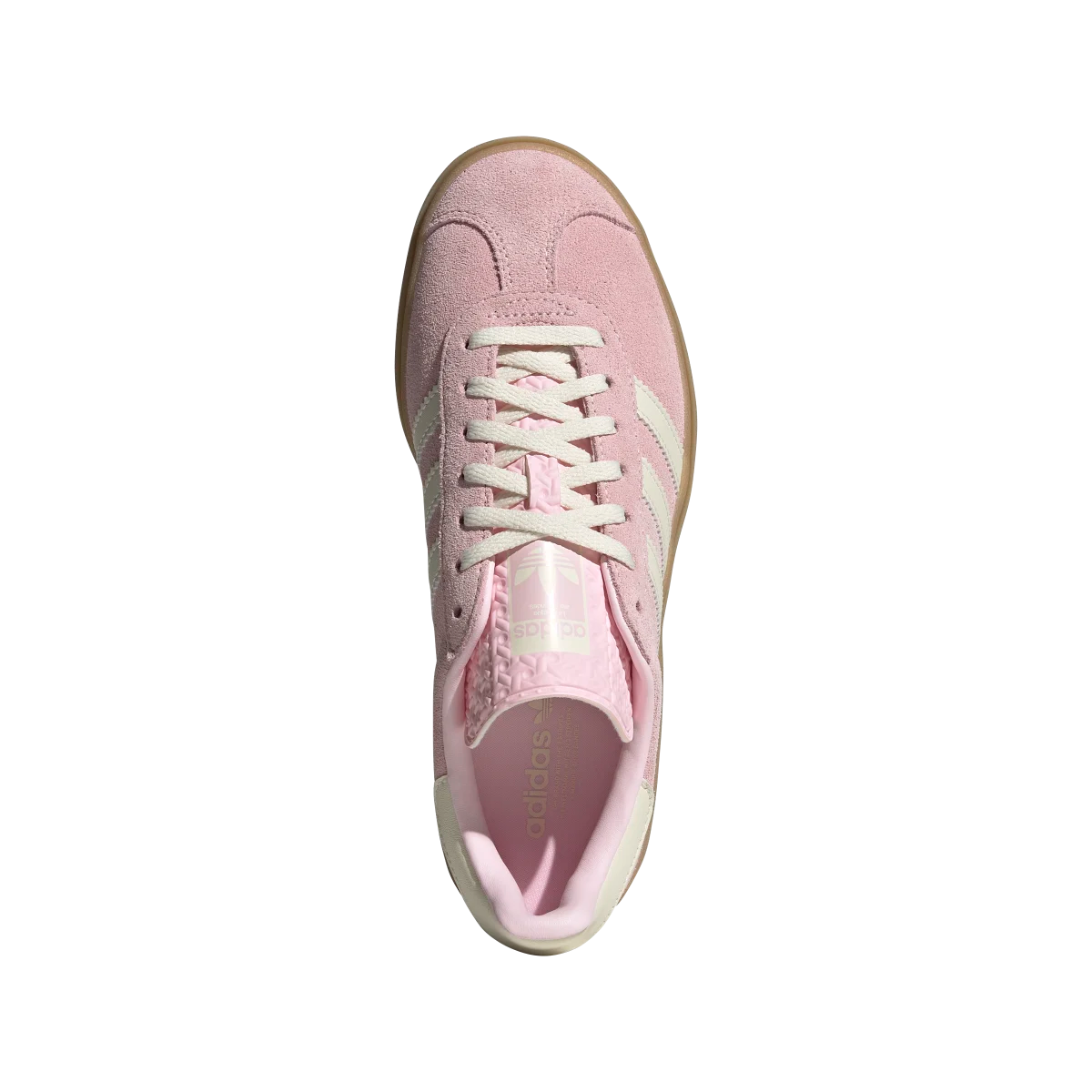 Adidas Gazelle Bold Clear Pink Cream White, Clear Pink /Cream White/Gold Metallic (JQ7777)