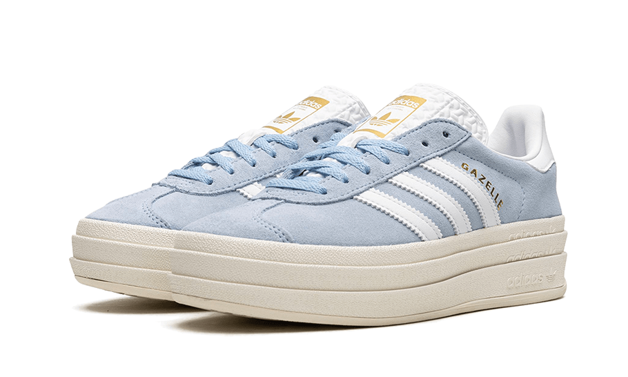 Adidas Gazelle Bold Clear Sky, Clear Sky/Cloud White/Gold Metallic (ID6991)