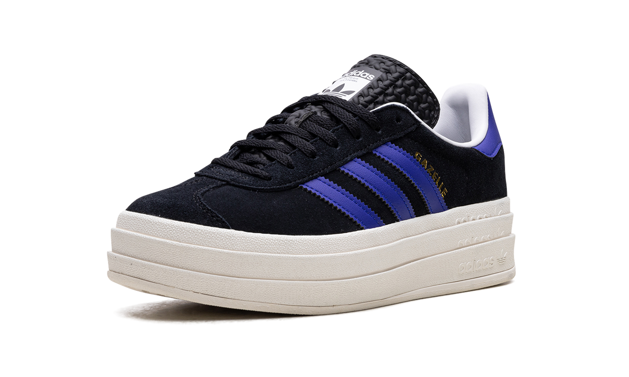 Adidas Gazelle Bold Core Black Lucid Blue