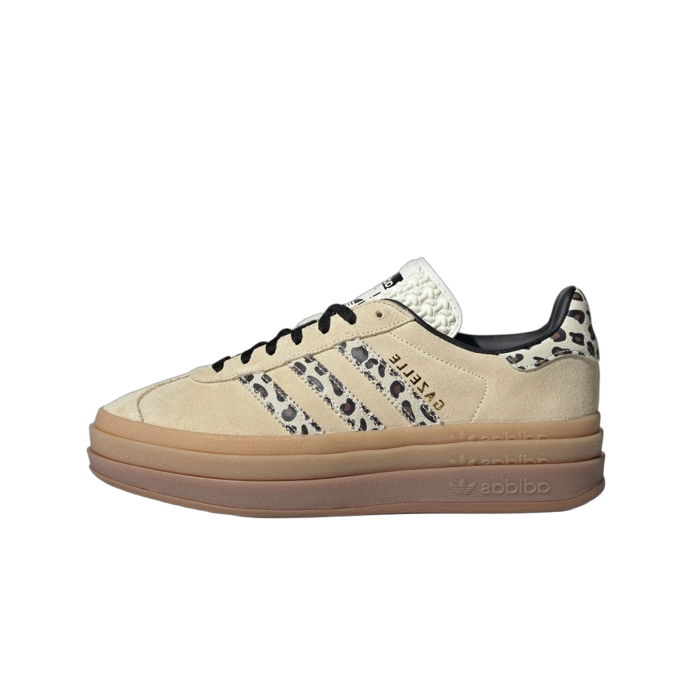 Adidas Gazelle Bold Cream Black Leopard - Sneak