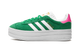 Adidas Gazelle Bold Green Lucid Pink