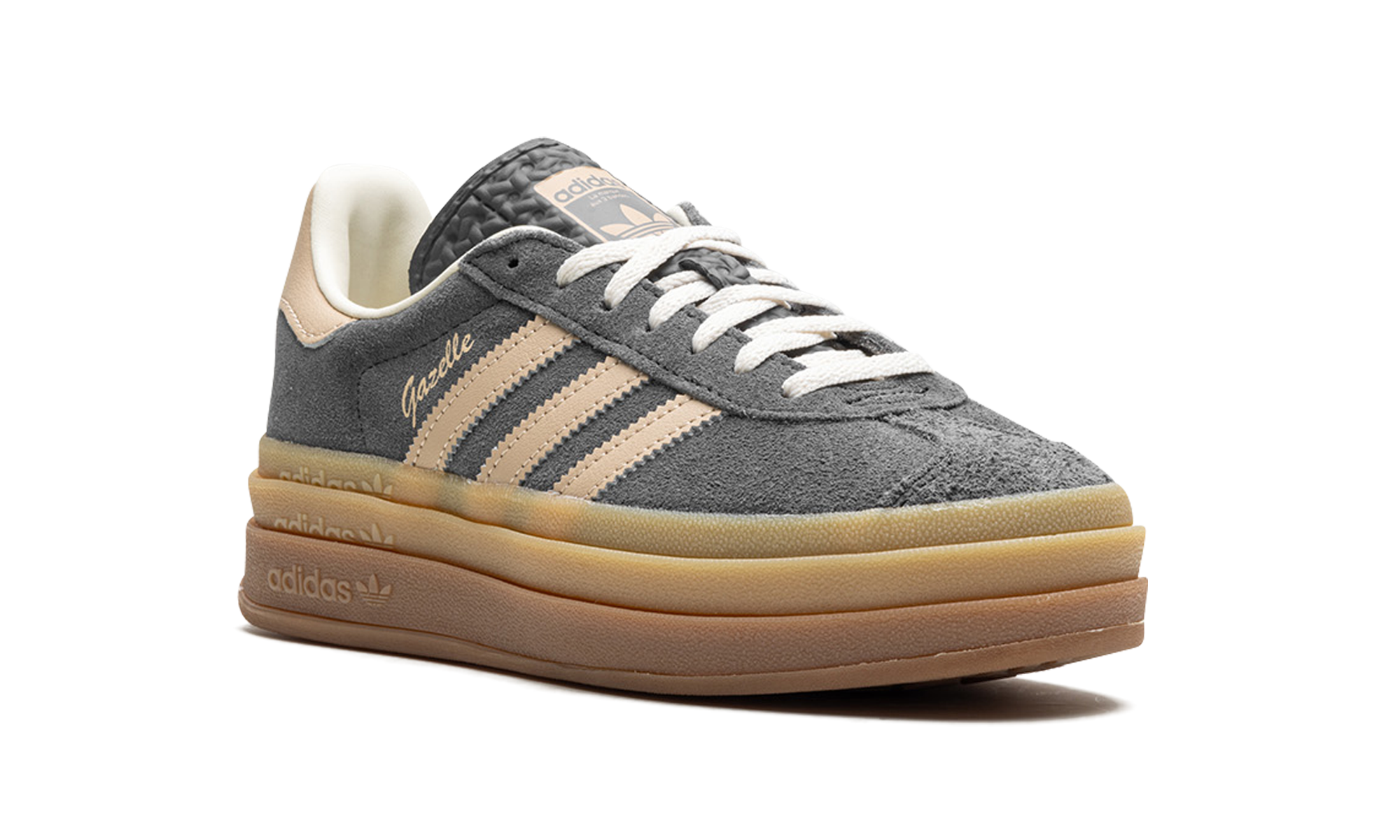 Adidas Gazelle Bold Grey Magic Beige Gum