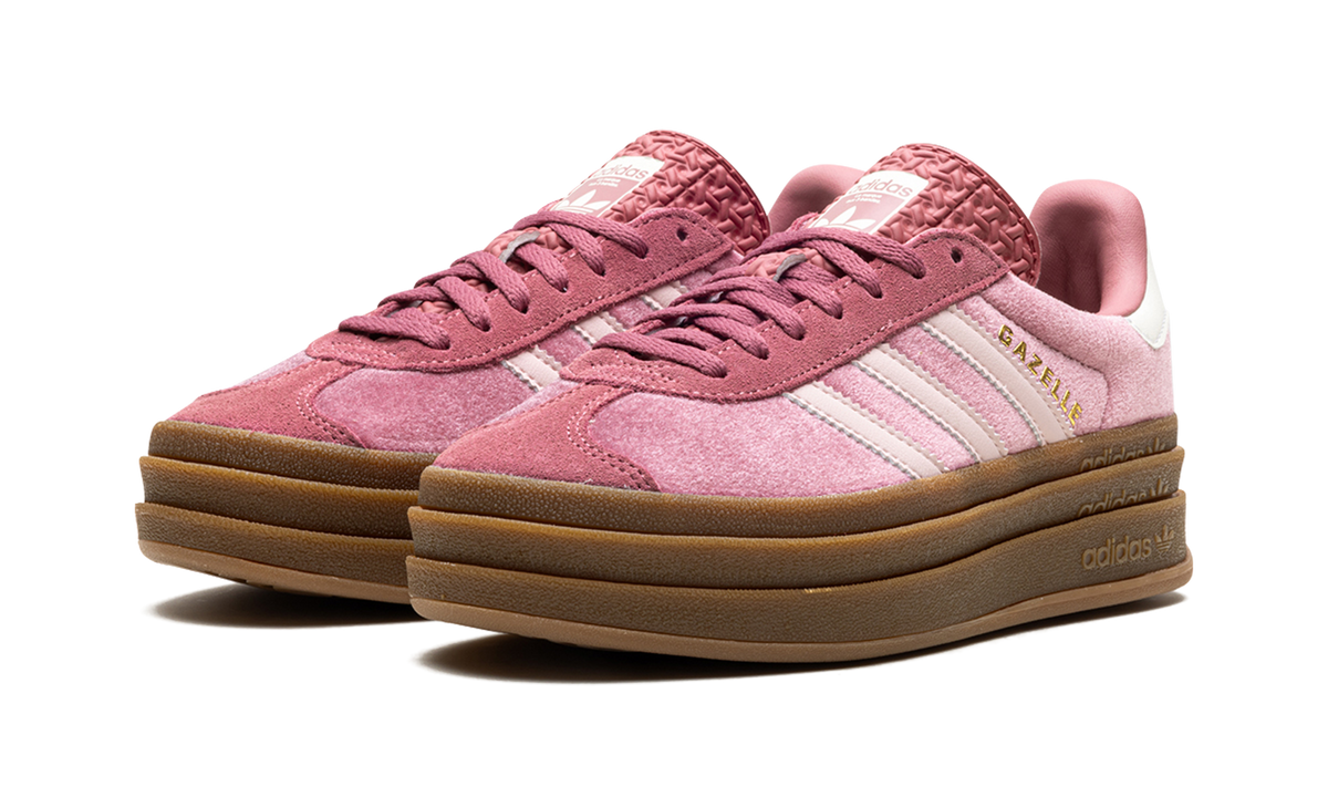 Adidas Gazelle Bold Sandy Pink Velvet