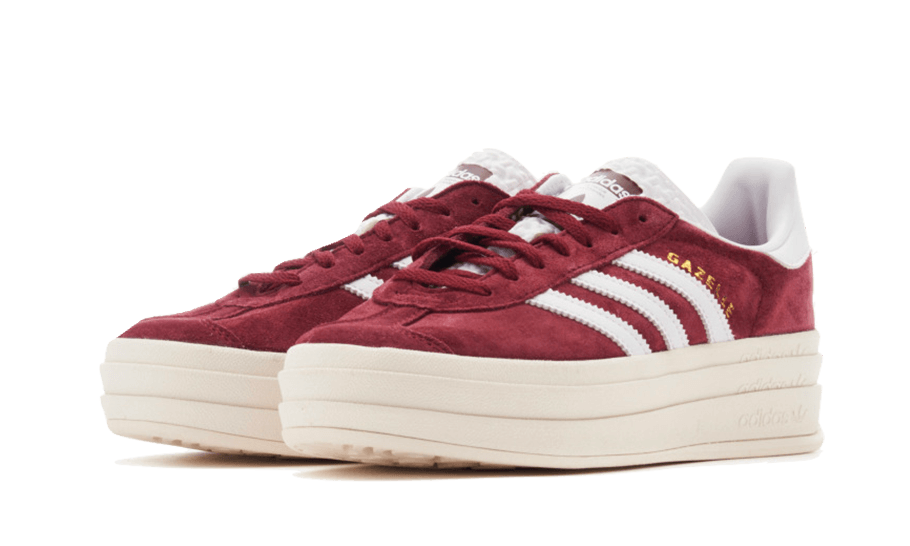 Adidas Gazelle Bold Shadow Red, Shadow Red/Footwear White/Core White (HQ6892)