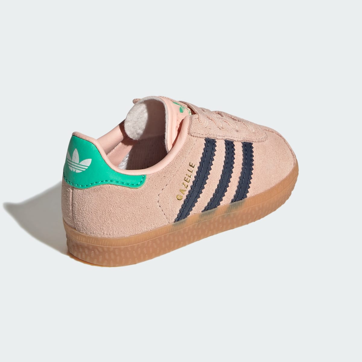 Adidas Gazelle Comfort Closure Blush Pink Night Indigo Green (TD)
