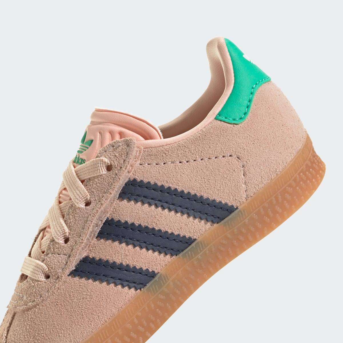 Adidas Gazelle Comfort Closure Blush Pink Night Indigo Green (TD)