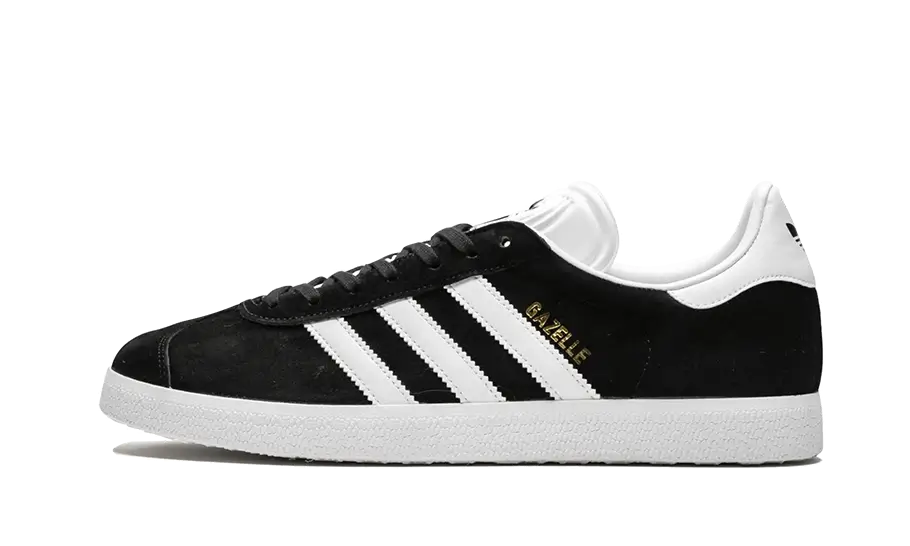 Adidas Gazelle Core Black Cloud White Gold, Core Black/White/Gold Metallic (BB5476)