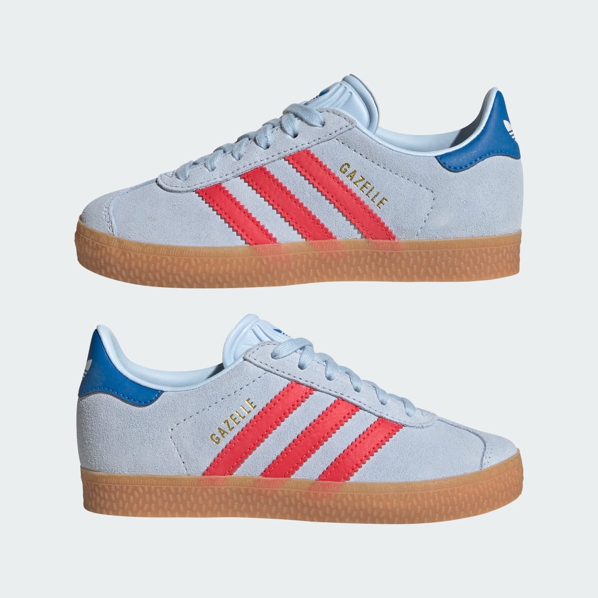 Adidas Gazelle Crystal Sky Lucid Red Blue Bird (PS)