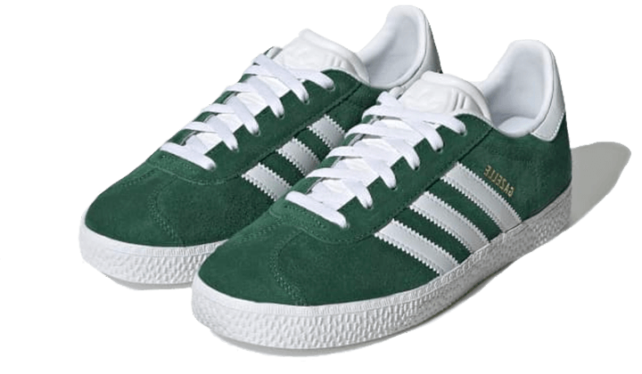 Adidas Gazelle Dark Green Cloud White - Sneak