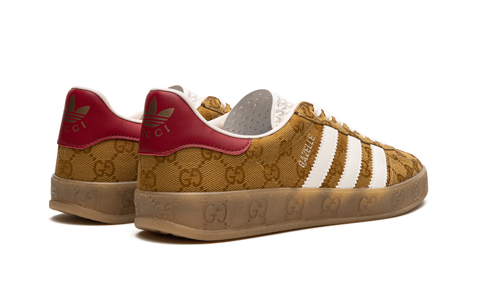Adidas Gazelle Gucci Original GG Beige Brown