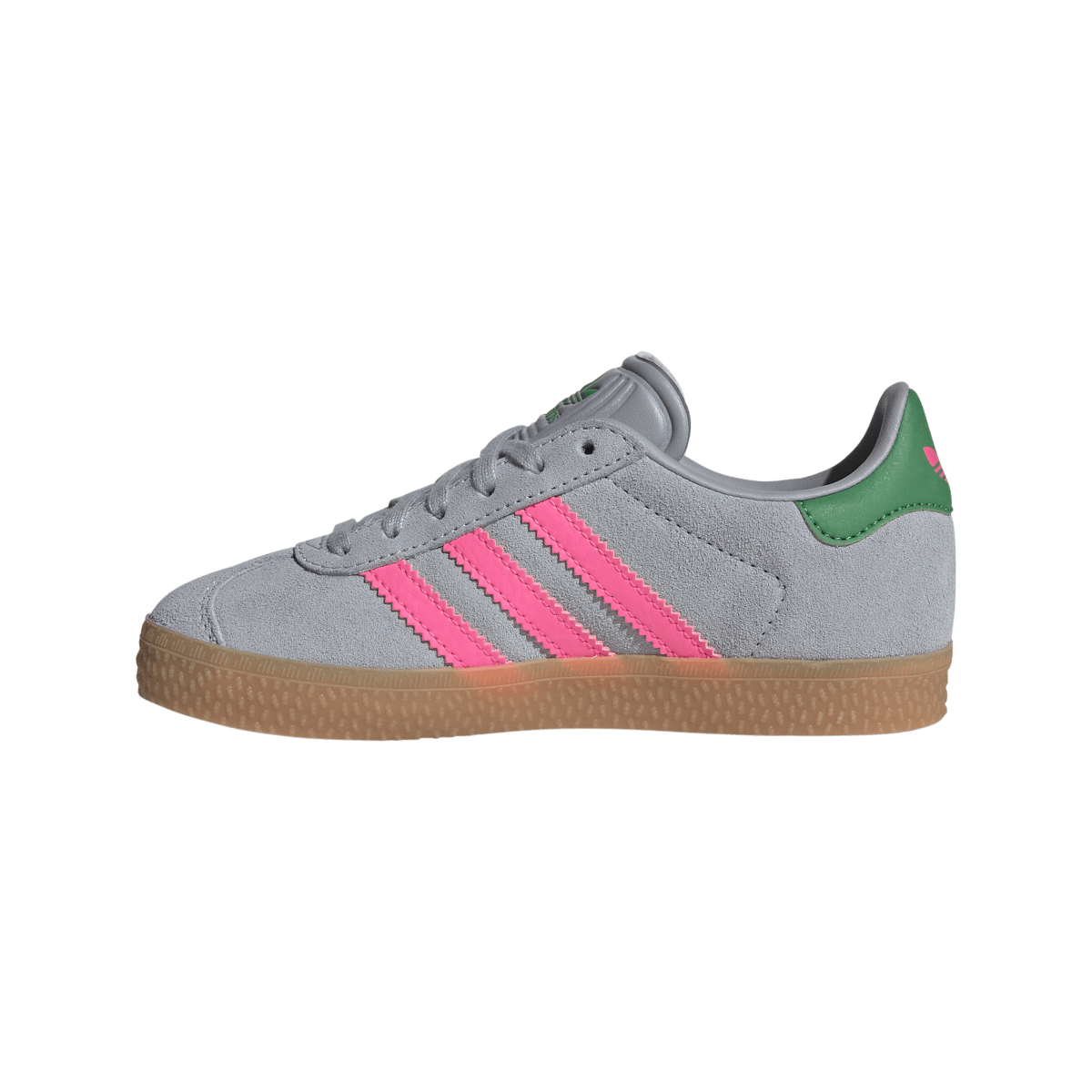 Adidas Gazelle Halo Silver Lucid Pink Green (PS)
