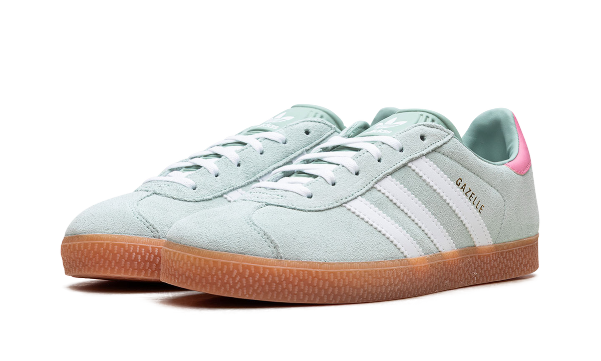 Adidas Gazelle Hazy Green Bliss Pink