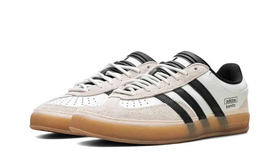 Adidas Gazelle Indoor Bad Bunny, Off White/Black/Gum (IF9735)