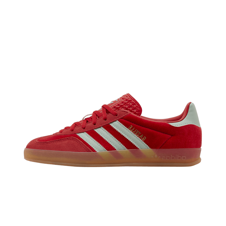 Adidas Gazelle Indoor Better Scarlet Hazy Green, Better Scarlet/Hazy Green/Gum (IG6786)