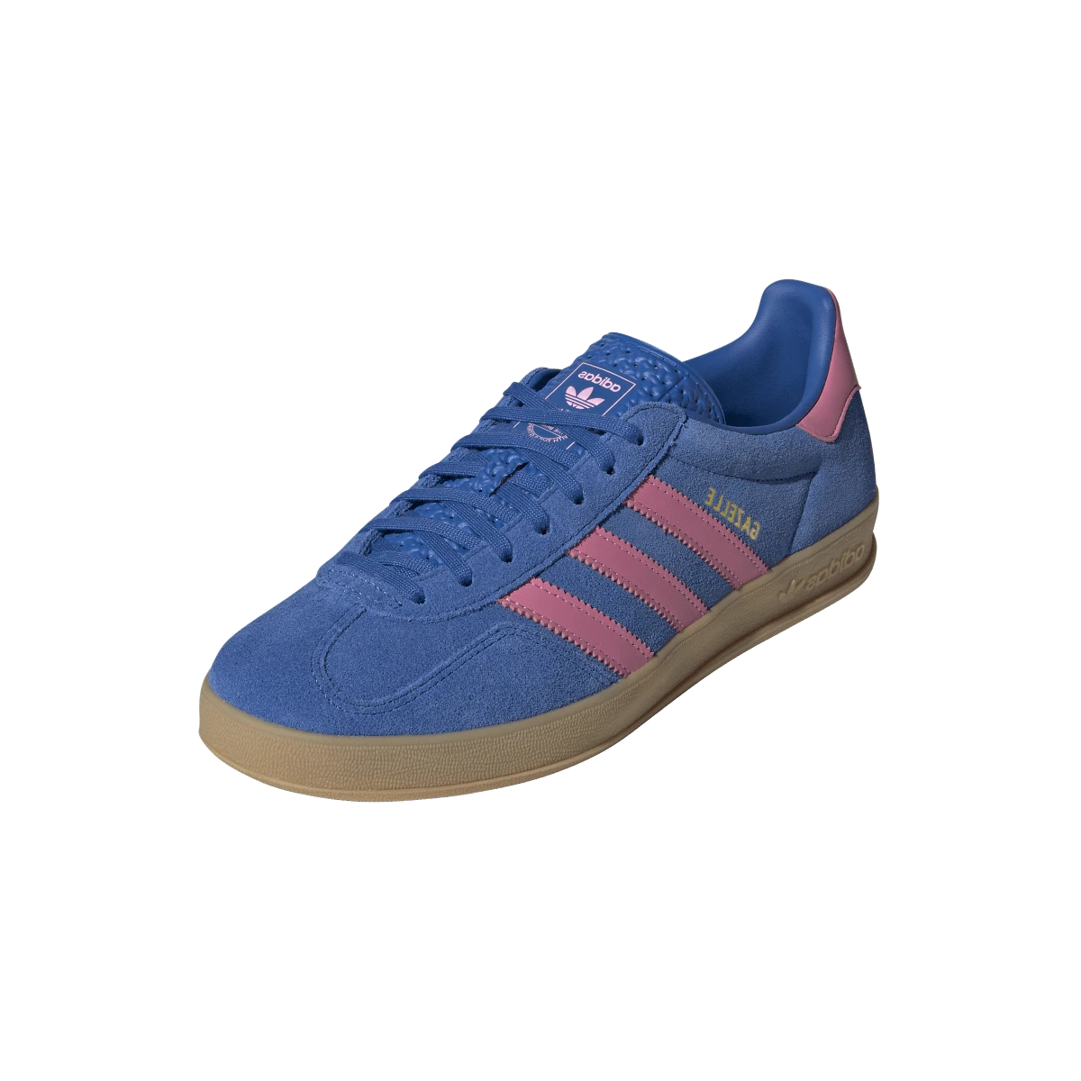 Adidas Gazelle Indoor Blue Bliss Pink, Blue/Bliss Pink/Gum (JS4144)