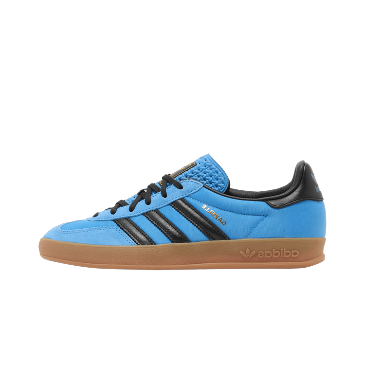 Adidas Gazelle Indoor Bright Blue Black Gum, Bright Blue/Core Black/Gum (IG4998)