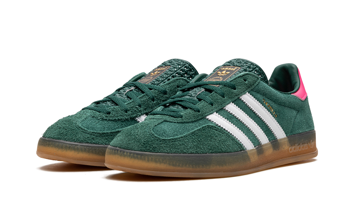 Adidas Gazelle Indoor Collegiate Green Lucid Pink