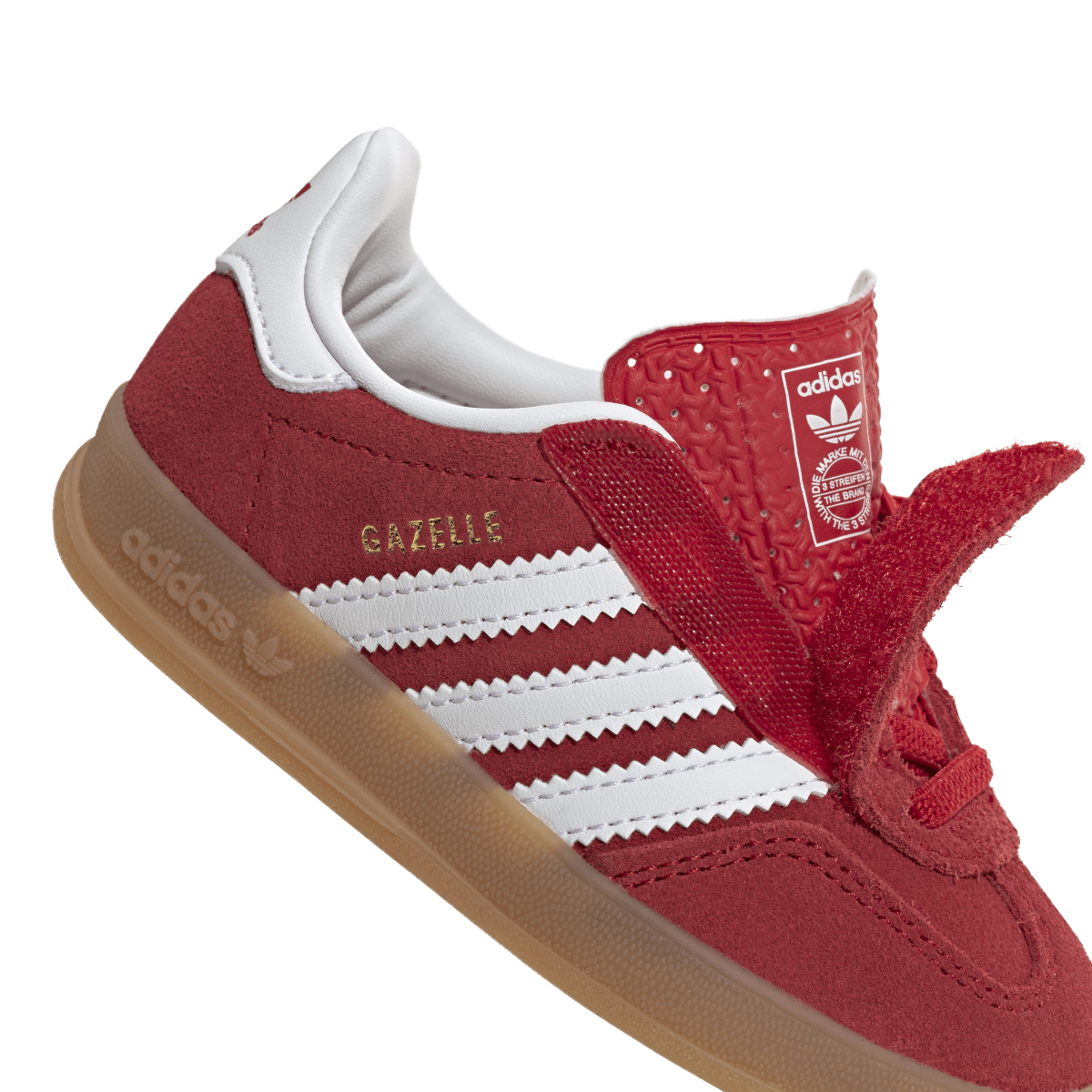 Adidas Gazelle Indoor Comfort Closure Better Scarlet White Gum (TD)