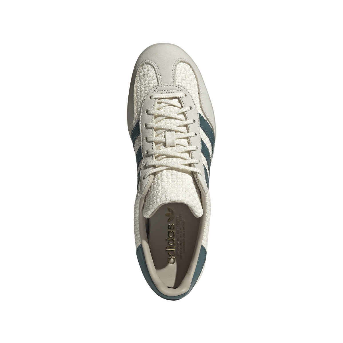 Adidas Gazelle Indoor Cream White Preloved Teal