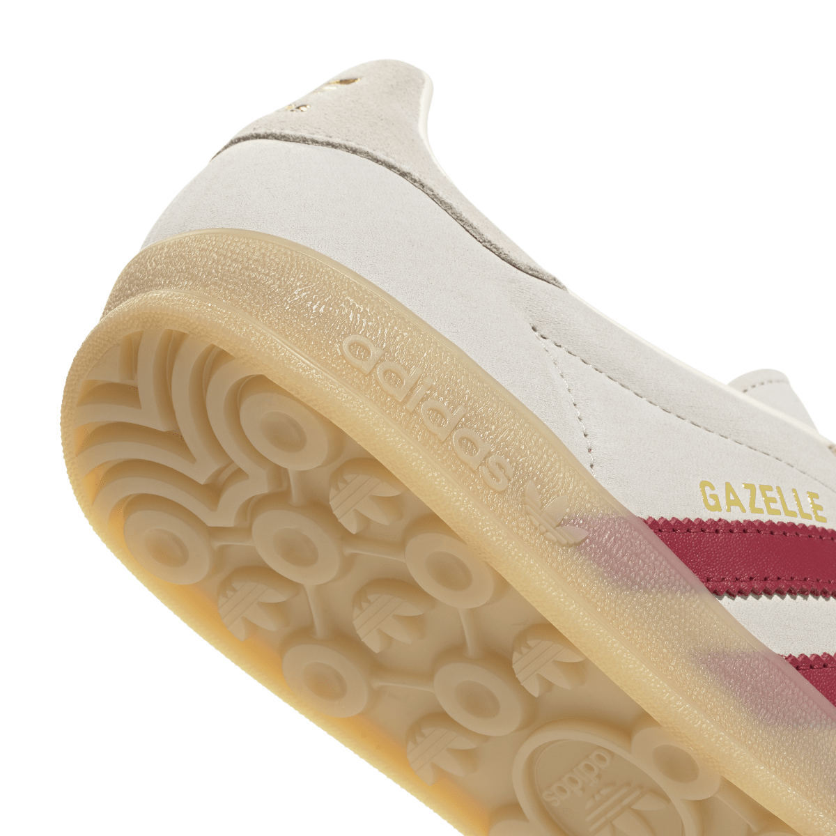 Adidas Gazelle Indoor Cream White Red Gum
