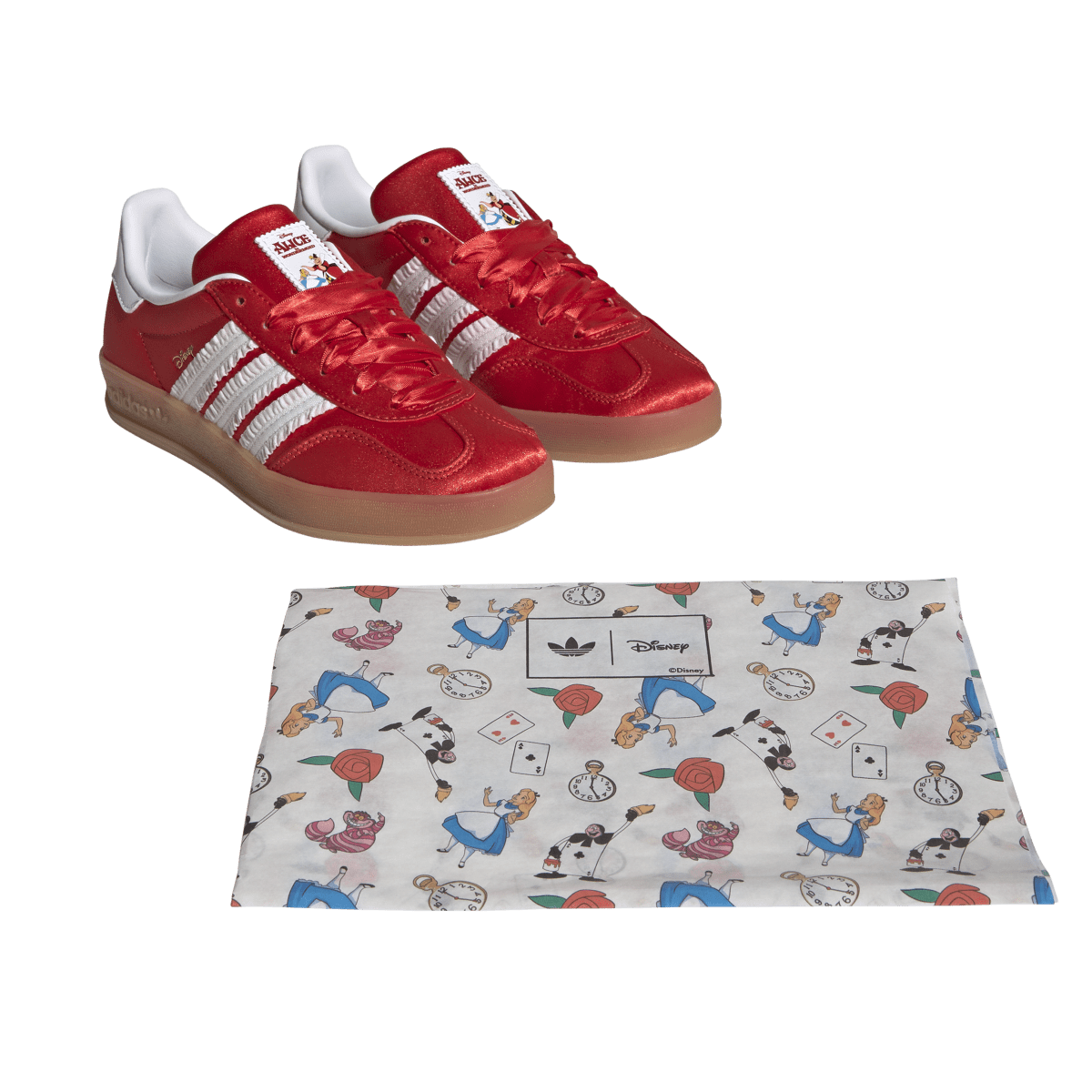 Adidas Gazelle Indoor Disney Red White Gum