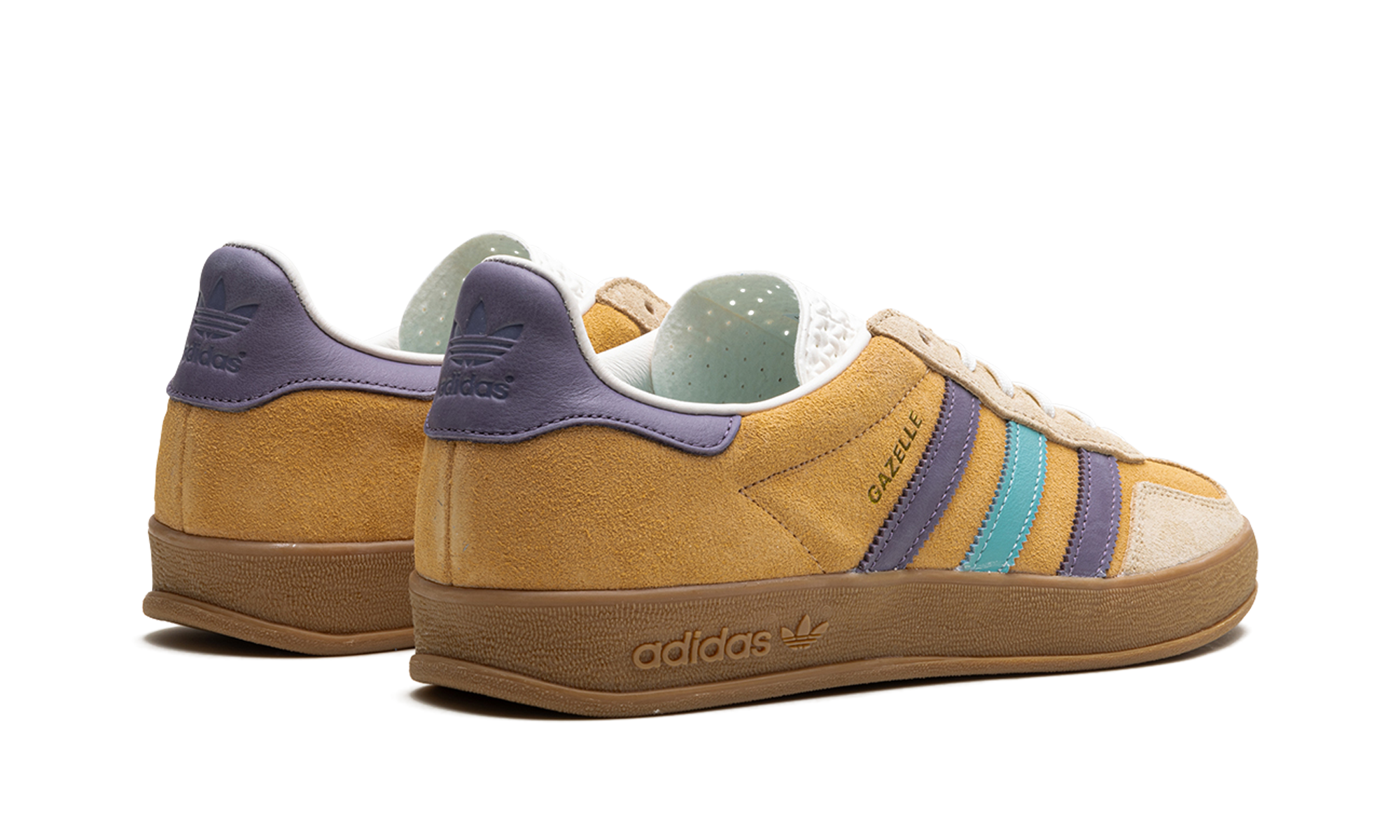 Adidas Gazelle Indoor Glow Orange Shadow Violet