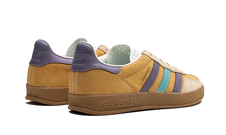 Adidas Gazelle Indoor Glow Orange Shadow Violet, Glow Orange/Shadow Violet/Off White (IG1636)