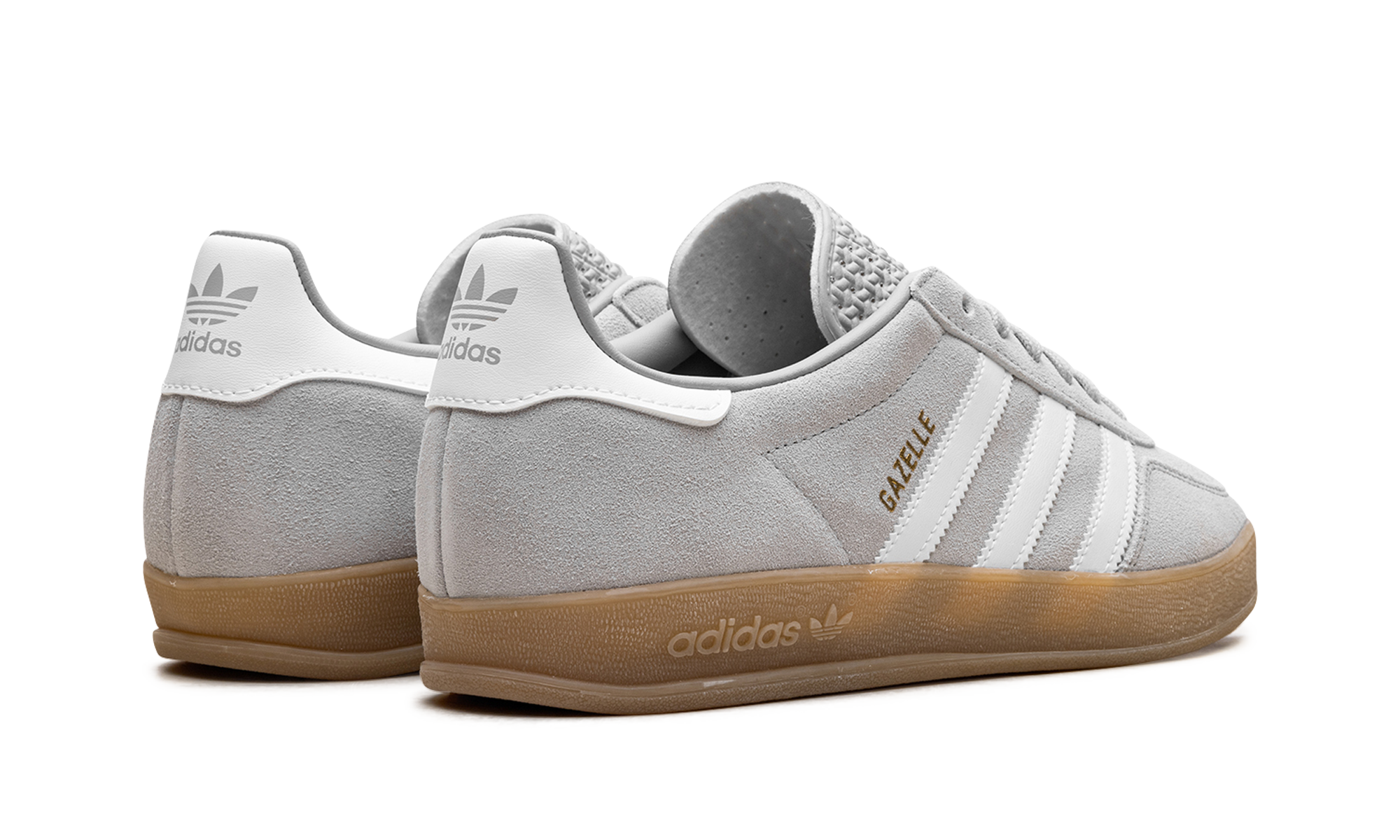 Adidas Gazelle Indoor Grey Cloud White Gold Metallic