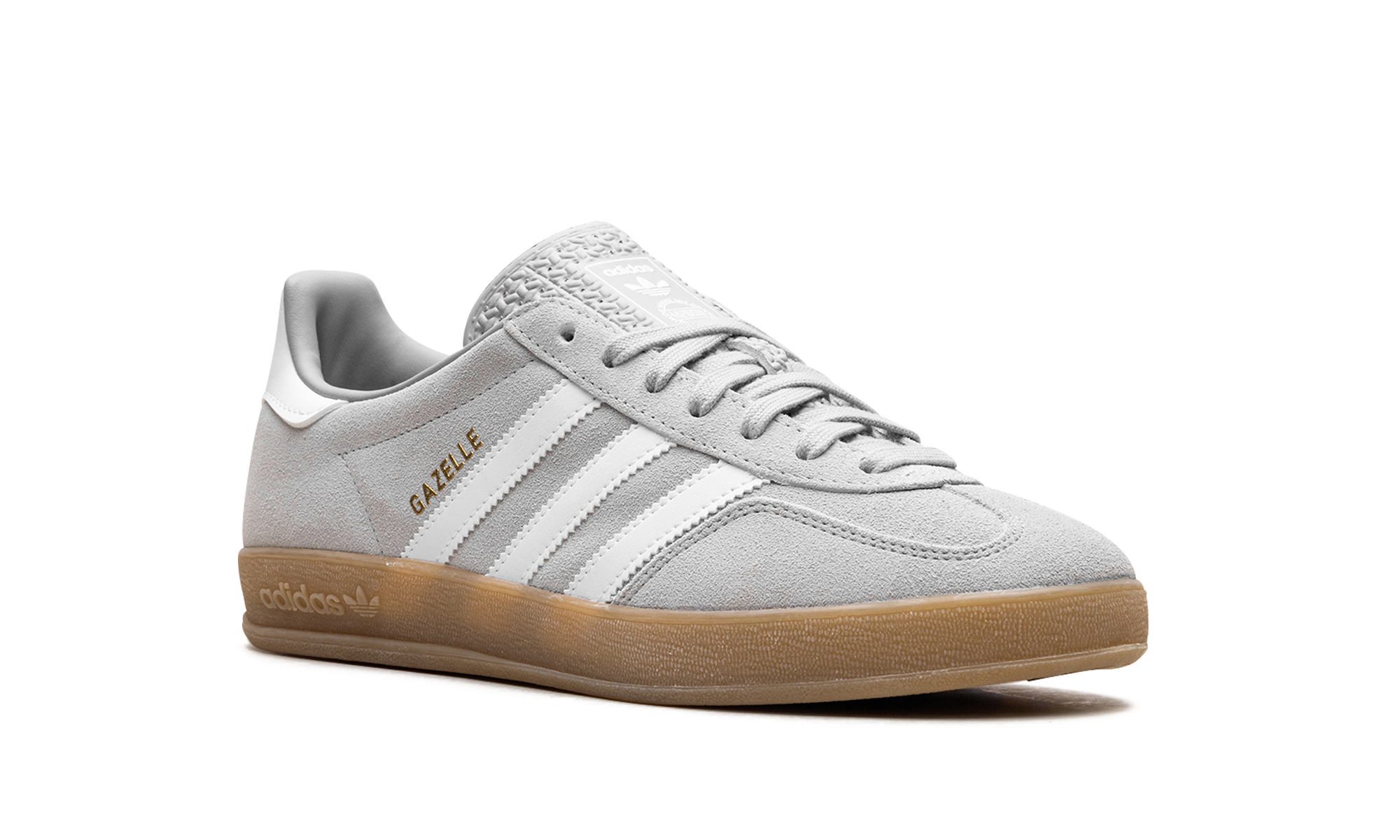 Adidas Gazelle Indoor Grey Cloud White Gold Metallic
