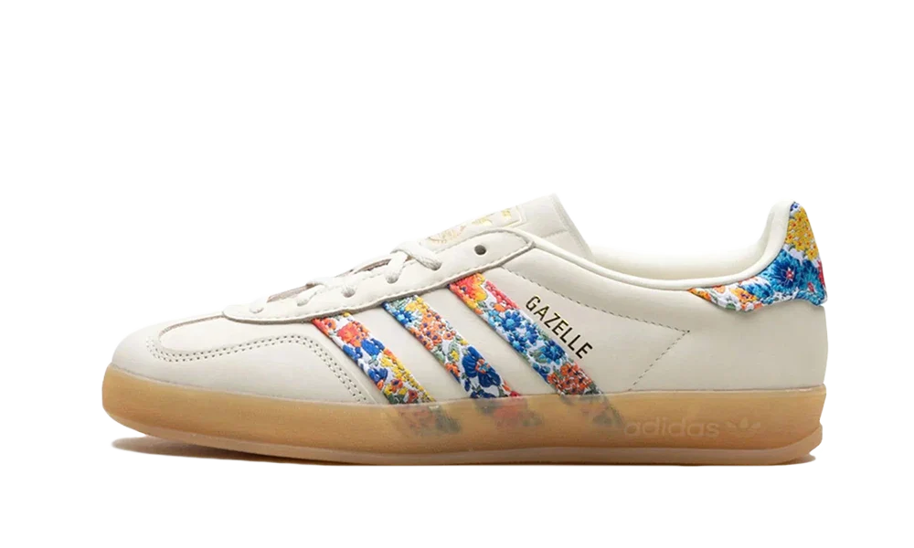 Adidas Gazelle Indoor Liberty London Floral Embroidery Stripes - Sneak