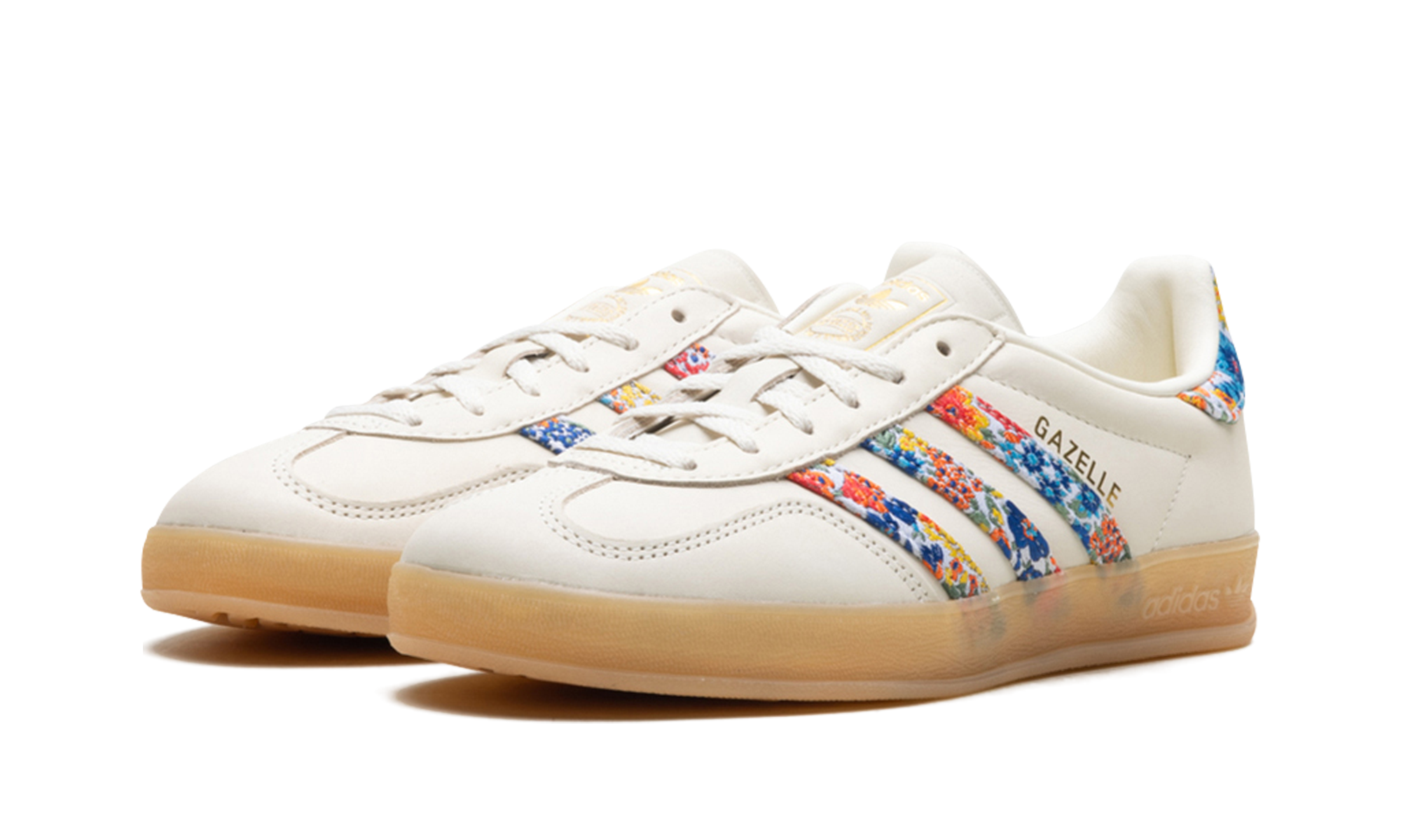 Adidas Gazelle Indoor Liberty London Floral Embroidery Stripes
