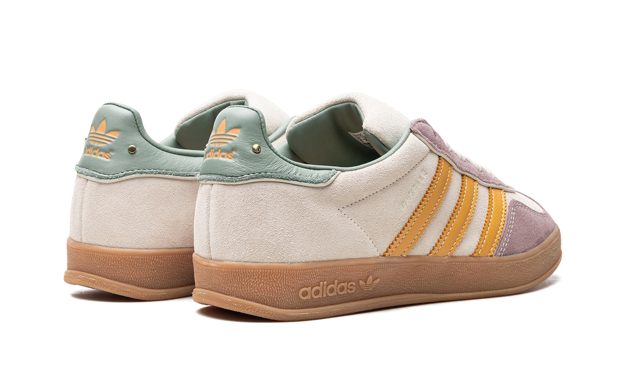 Adidas Gazelle Indoor Off White Preloved Yellow