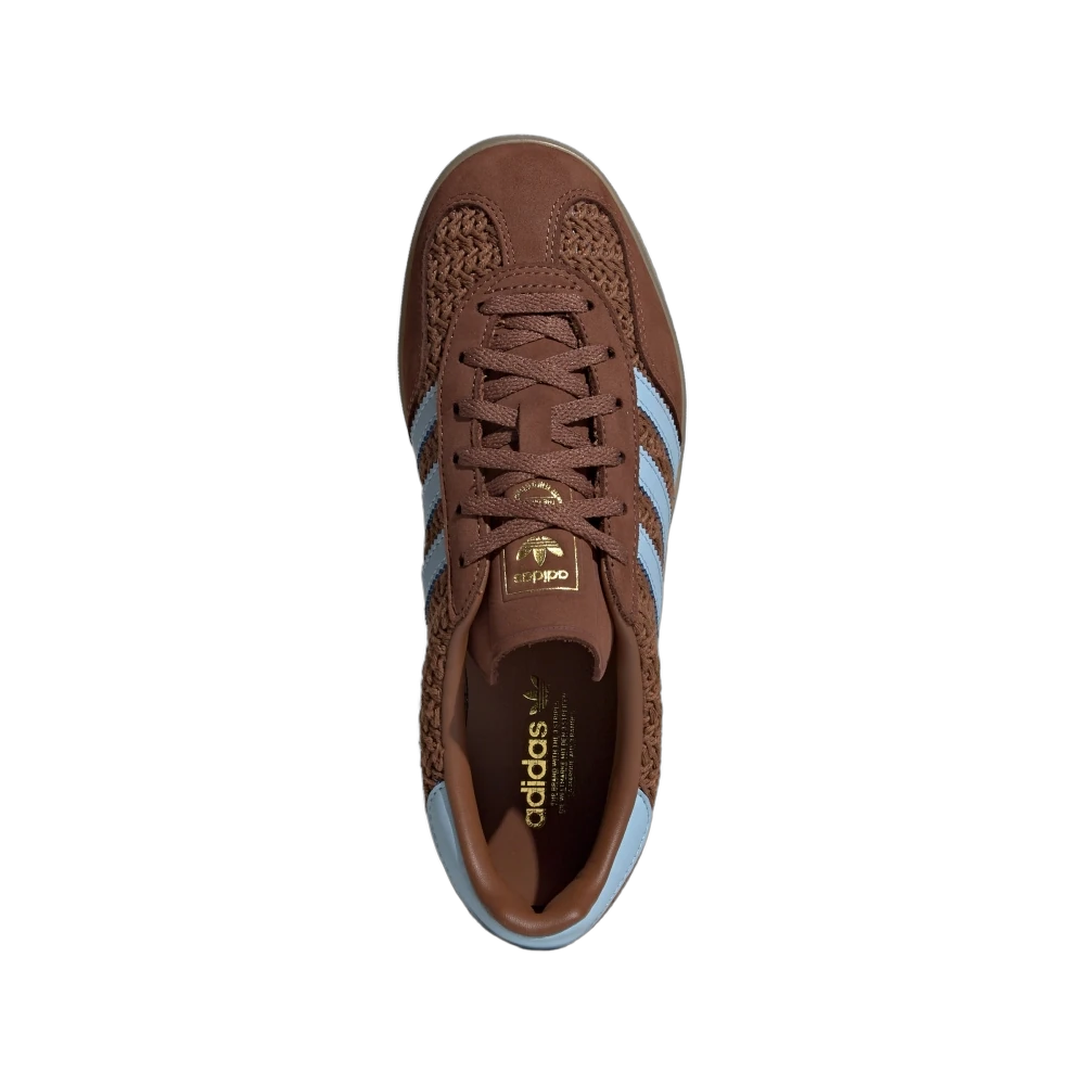 Adidas Gazelle Indoor Preloved Brown Clear Sky Gum, Preloved Brown/Clear Sky/Gum (JS1417)
