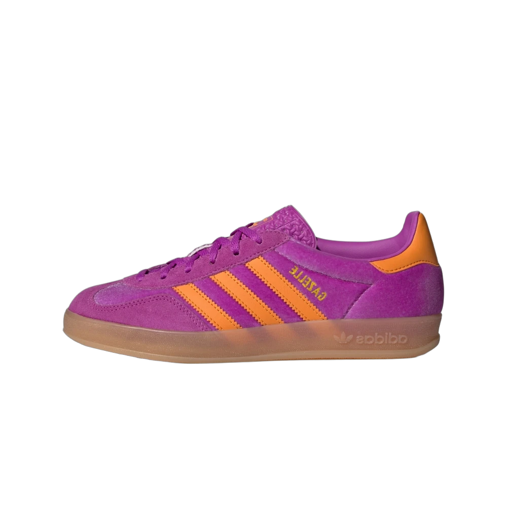Adidas Gazelle Indoor Purple Burst Velvet, Purple Burst/Eqt Orange/Gum (IH0277)
