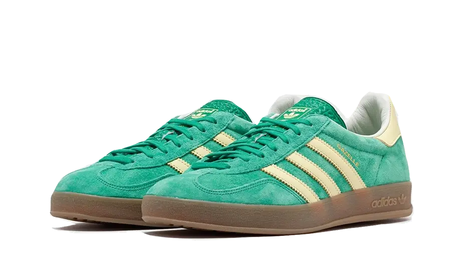 Adidas Gazelle Indoor Semi Court Green, Semi Court Green/Almost Yellow/Gum (IH7500)