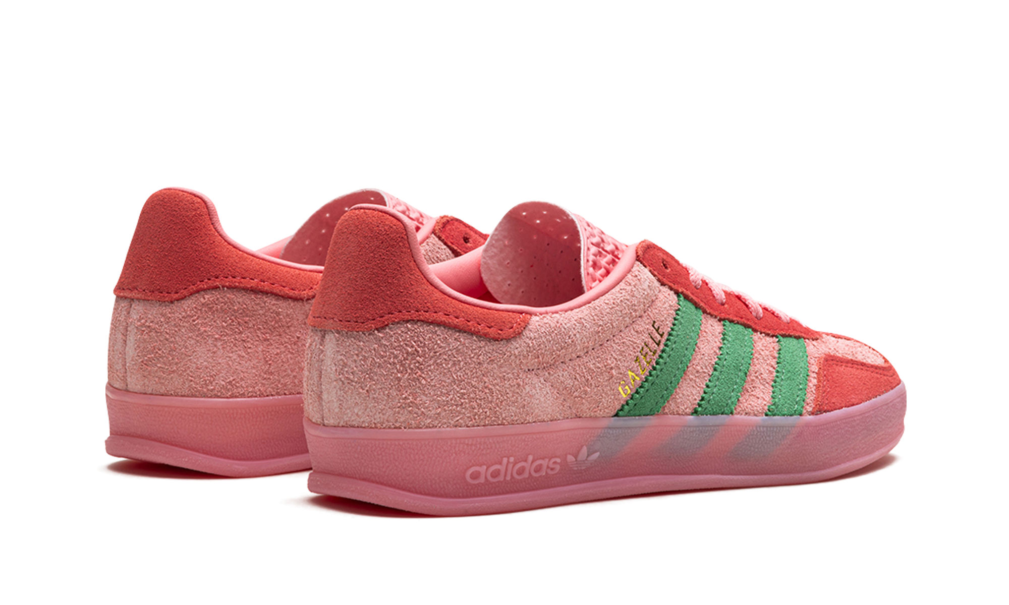 Adidas Gazelle Indoor Semi Pink Spark Preloved Scarlet