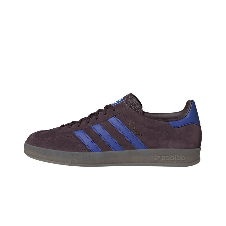 Adidas Gazelle Indoor Shadow Maroon Semi Lucid Blue, Shadow Maroon/Semi Lucid Blue/Simple Brown (IG9980)