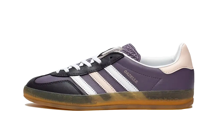 Adidas Gazelle Indoor Shadow Violet Wonder Quartz, Shadow Violet/Footwear White/Wonder Quartz (IE2956)